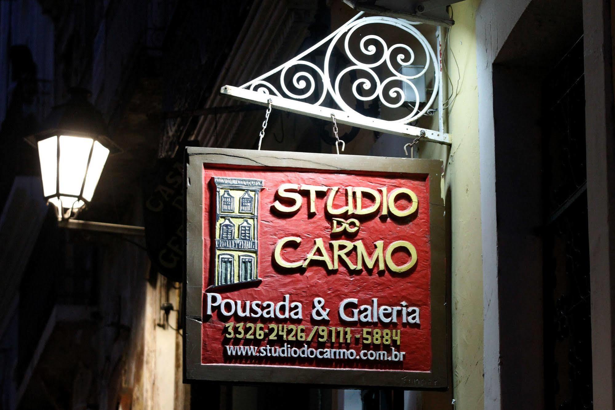 Studio Do Carmo Galeria De Artes E Pousada Salvador de Bahía Exterior foto